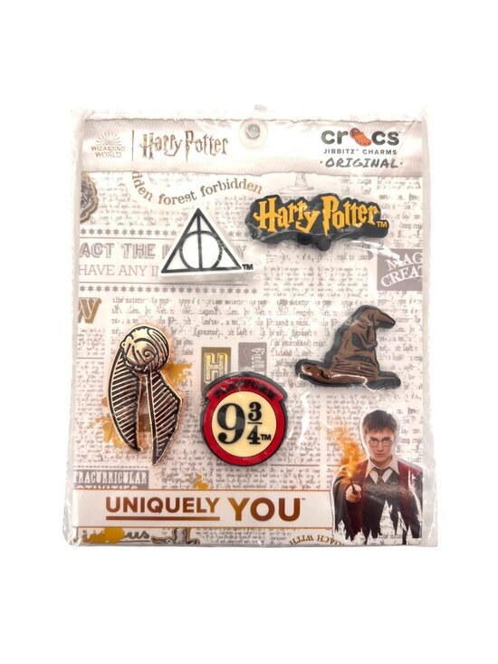 CROCS Other - Harry Potter Crocs Jibbitz Charms 5-Pack Featuring Iconic Magical Symbols Wizard